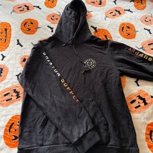 Brixton Charcoal Hoodie